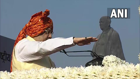 राष्ट्रीय एकता दिवस: अमित शहांनी वाहिली सरदार पटेलांना आदरांजली
