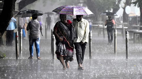 heavy rain