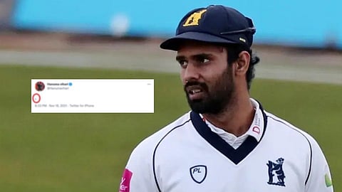 IND vs NZ : टेस्ट संघात स्थान न मिळाल्याने खेळाडूचं सूचक ट्वीट