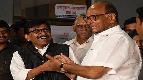 sanjay raut sharad pawar
