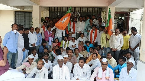 BJP Agitation