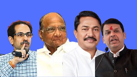 BJP-Congress-NCP-Sena