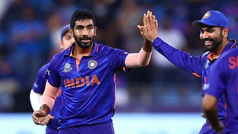 rohit sharma on jasprit bumrah