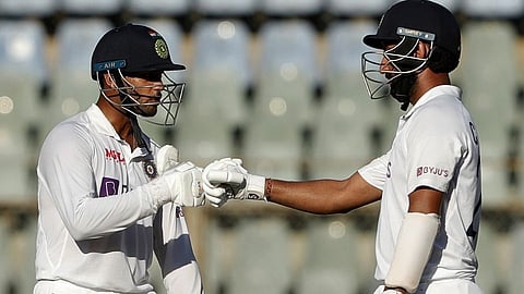 mayank agarwal cheteshwar pujara