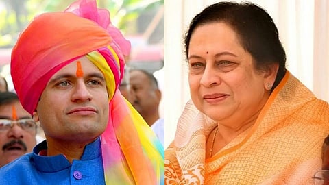 Samarjeetsinh Ghatge,Suhasini Devi Ghatge