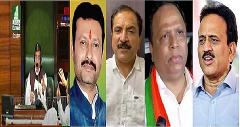 BJP 12 MLA Suspended