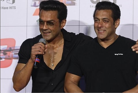 Booby Deol With Salman Khan