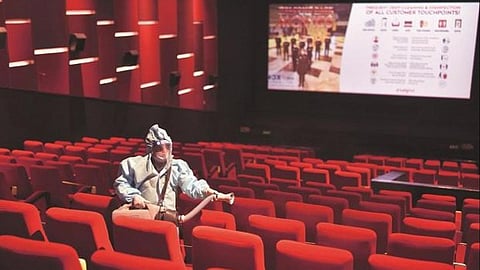 Restrictions on cinemas 50 percent Limits