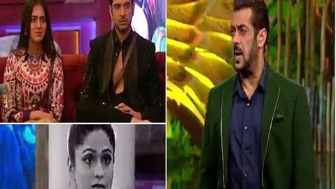 Salman Khan With Big boss contestants.