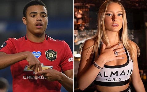 Mason Greenwood and Harriet Robson