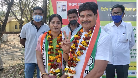 NCP Won Candidate Gondpipari Nagarpanchayat election