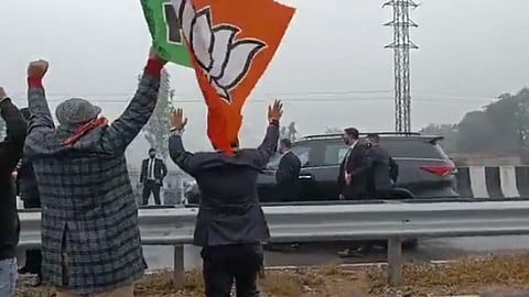 PM Modi Security Breach Video Viral