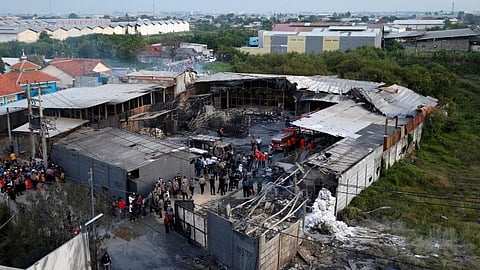 Firecracker Factory Fire