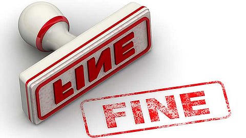5000 fine for officers who do not serve on time