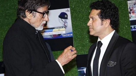 Amitabh Bachchan And Sachin Tendulkar