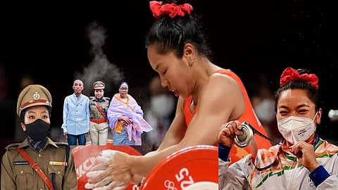 Olympian Indian weightlifter mirabai chanu