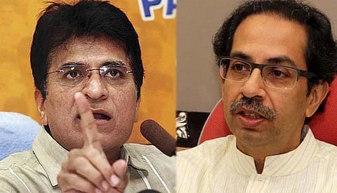 Kirit Somaiya, Uddhav Thackeray