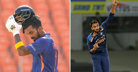 KL Rahul and Axar Patel ruled out of t20 series