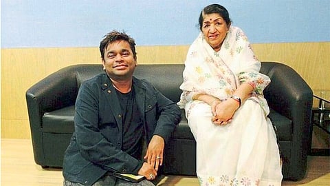 ar rahman and lata mangeshkar