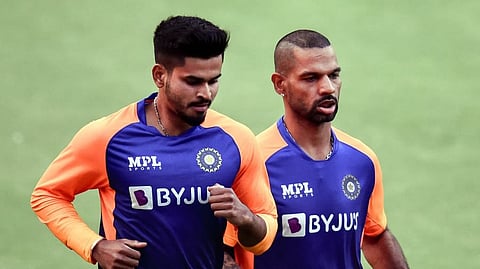 Shreyas Iyer And Shikhar Dhawan