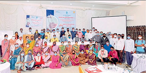 Lessons water planning through training Gram Panchayat members