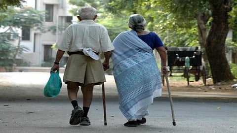 Elderly Mother Father
