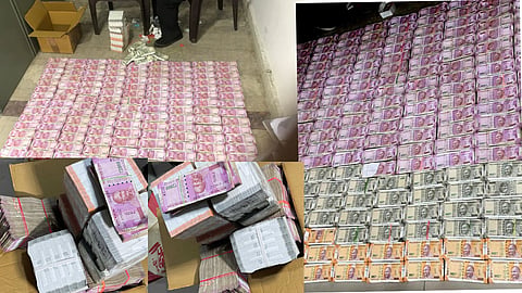 Income Tax Raid on Former IPS officer House