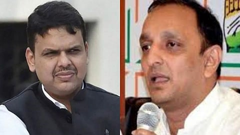 Sachin Sawant and Devendra Fadnavis