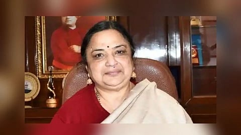 Dr. Shantishri Pandit Vice Chancellor of JNU