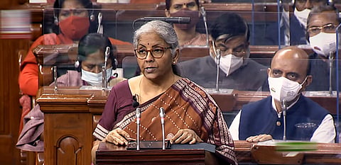 Budget 2022 : राजधर्म कोणता? अर्थमंत्र्यांनी सांगितला महाभारतातला श्लोक