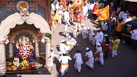 Ganeshutsav 2022 Ganeshotsav Mandal Demand for GST Abolition inflation chiplun