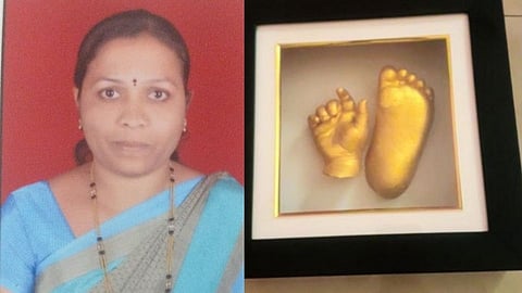 Sculptures made the art of casting memories of relationship solapur