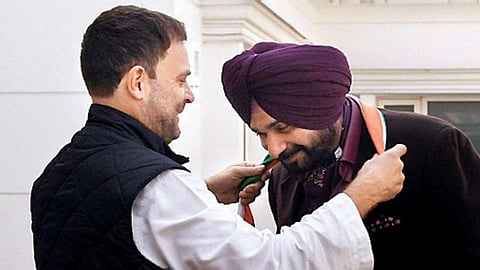 Navjot Singh Sidhu Rahul Gandhi