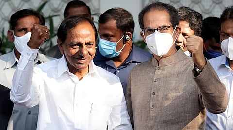Uddhav Thackeray - K. Chandrashekar Rao