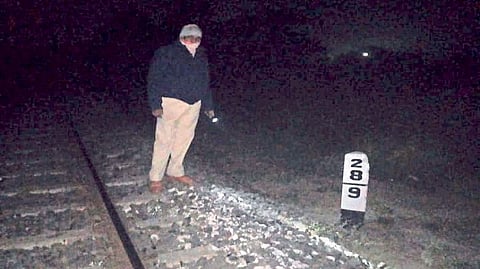 Serious attention from overhead cable theft by railway
