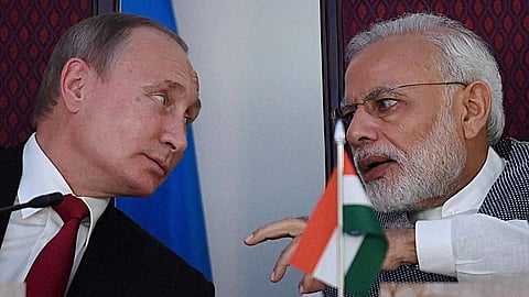 Narendra Modi Vladimir Putin