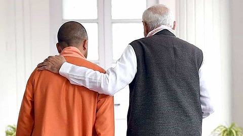 CM Yogi Adityanath And PM Narendra Modi