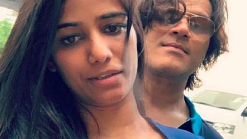 Poonam Pandey with ex-husband Sam Bombay