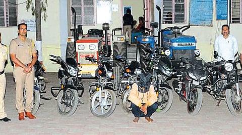 Theft arrested