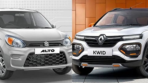 Renault kwid vs Alto Comparison