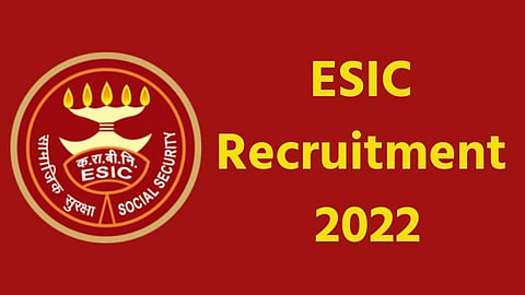 ESIC Recruitment 2022 | Job Updates