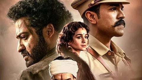 'RRR' Movie Poster