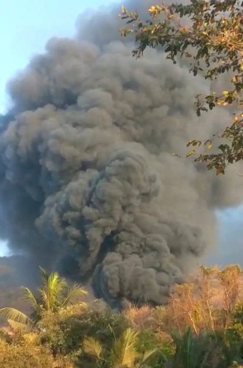 Fire incident at ongc