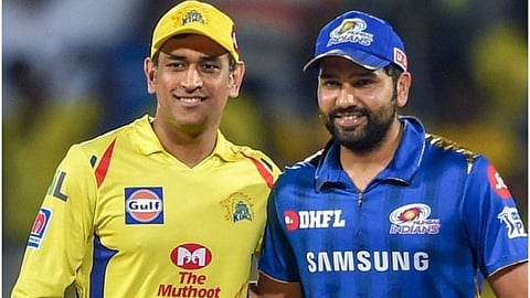 MS Dhoni And Rohit Sharma