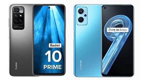 redmi 10 vs realme 9i which is best smartphone check comparision in price performance and specification
