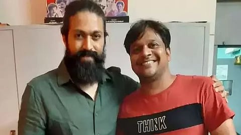 KGF Chapter 2 Actor Yash With Sachin Gole