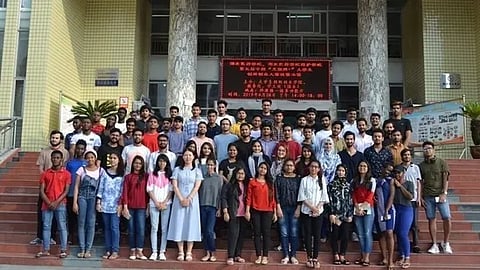 Indian Student IN china
