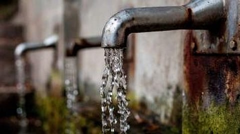a teacher left a water tap on for months
