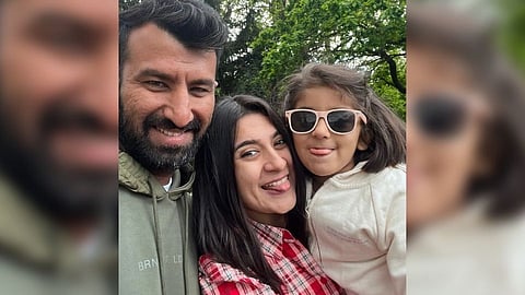 Cheteshwar Pujara Spending Quality Time With Family