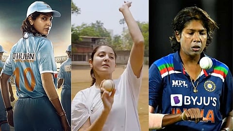 Actress Anushka Sharma appreciated by Jhullan Goswami for her bawling